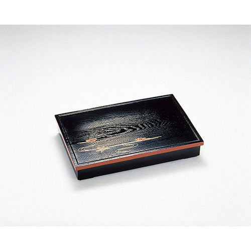 300-28141 尺3木目松華堂 立田川<身・蓋>