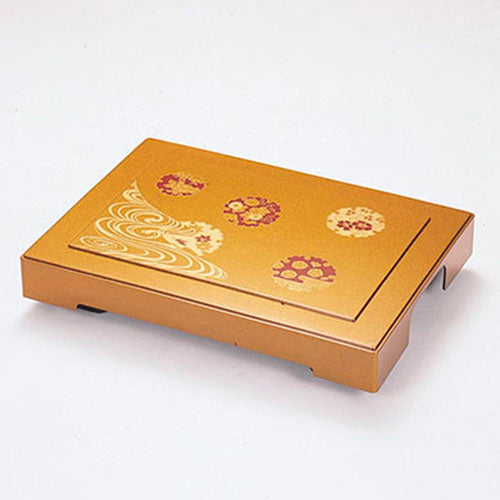 310-12151 堀川 金パール流水花丸 蓋