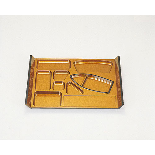 310-11121 嵐山 金パール唐草プレート