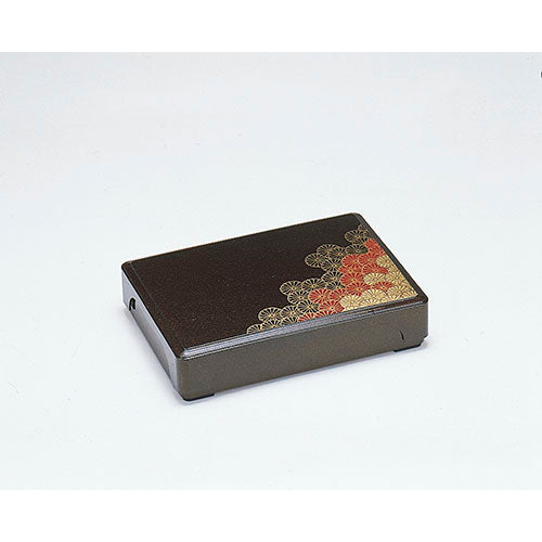 310-16121 尺1角長箱膳 パール京菊<仕切付>