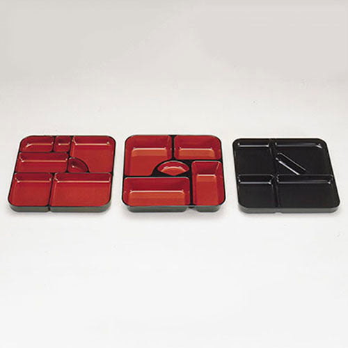 310-25014 6つ仕切 朱天黒