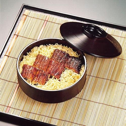 320-26151 白梅弁当<身・蓋> タメ内黒