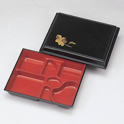 320-51112 神足弁当 一ツ葉内朱 耐熱