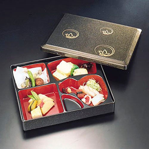 320-44221 桃山弁当 パール蝶<瓢箪仕切付>