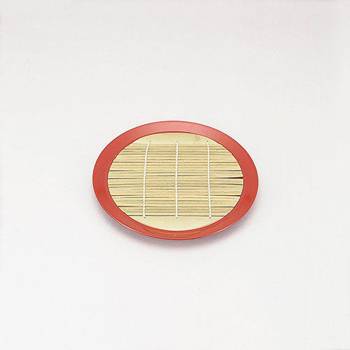 390-67011 丸皿 朱