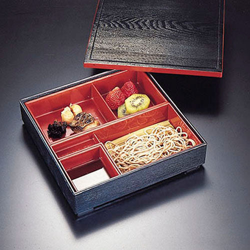 300-41641 8.5寸松華堂<6.4角長仕切、L型角長仕切(汁千代口付)付>