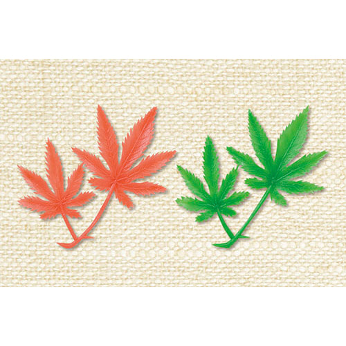 造花 二ツ葉もみじ<各1000(100×10)個入>