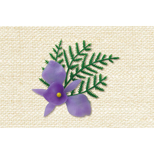 178-10071 造花 アスパラ付カトレア<200(50×4)個入>