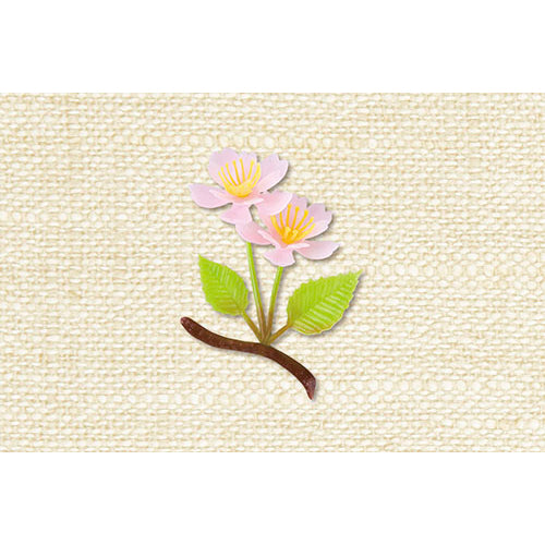 178-10067 造花 桜の花<200(50×4)個入>