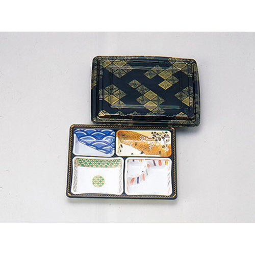 101-10047 弁当容器 T-90-B蓋金箔<400個セット>