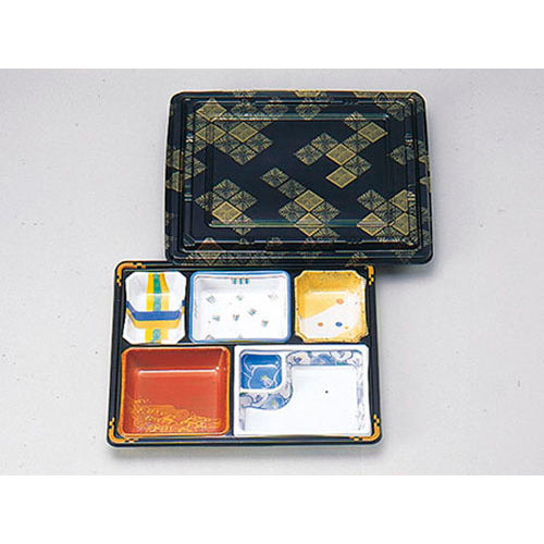 101-10049 弁当容器 T-110-B蓋金箔<400個セット>