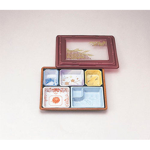 101-10072 弁当容器 T-110-Aパールワイン蓋<200個セット>