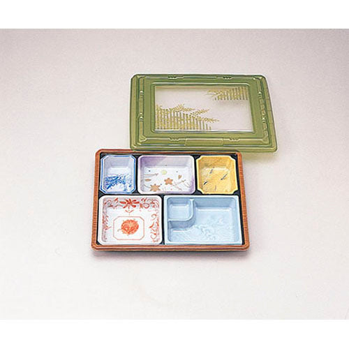 101-10073 弁当容器 T-110-Aパールグリーン蓋<200個セット>