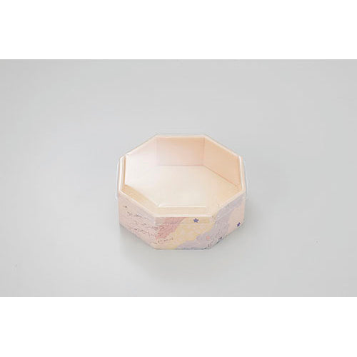 127-10029 4.4寸歌仙八角透明蓋セット<360セット入>