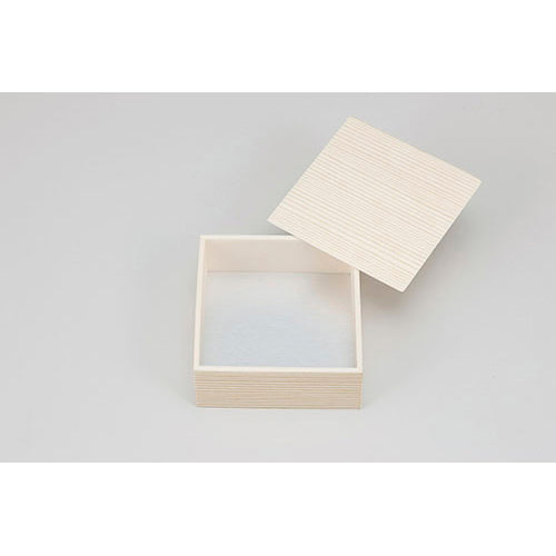 127-10027 杉木目蓋付飯器折<150セット入>