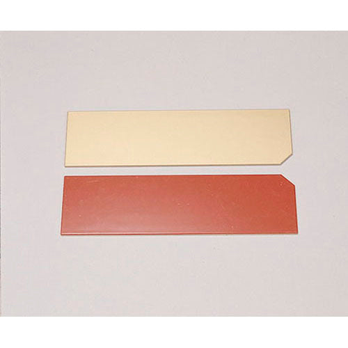 440-10105 角長両面板 <表>金パール<裏>朱