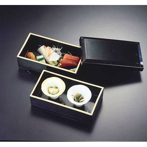 320-21131 巣林2段弁当 黒天金