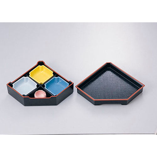 430-38011 衣笠<身、蓋> 黒天朱