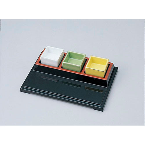 445-16111 ひな段珍味 黒天朱