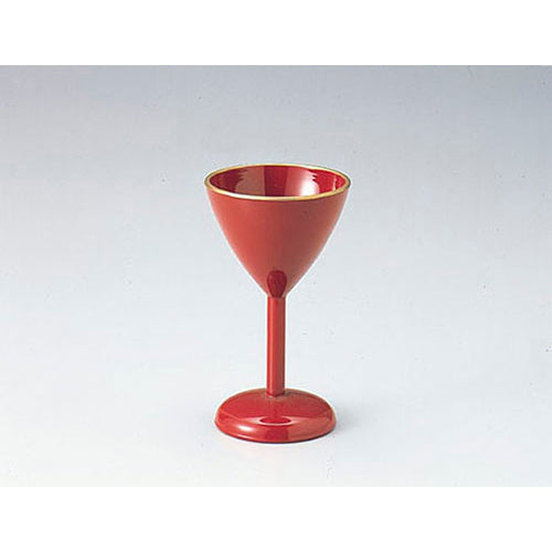 460-27011 朱金ワイングラス