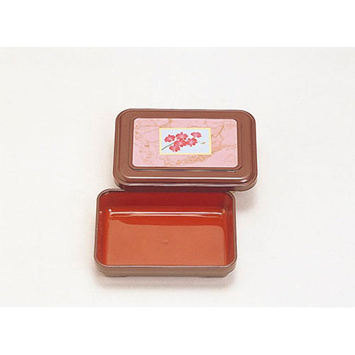 115-10007 弁当容器 二色主食 <身>タメ内朱<蓋>タメラン