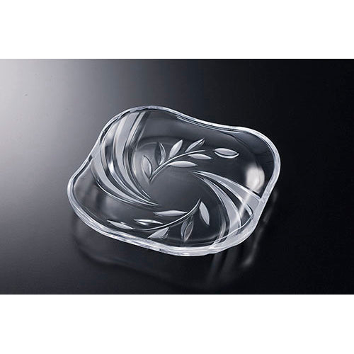 080-10001 B447Xローレルリーフ角小皿