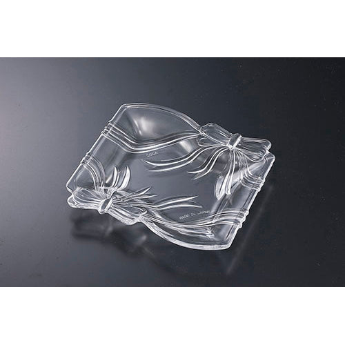 080-10004 B5607Wリボン小皿