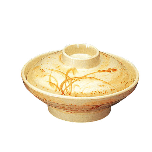美濃秋草 煮物碗(身、蓋)(MD-10-A、MD-11-A)