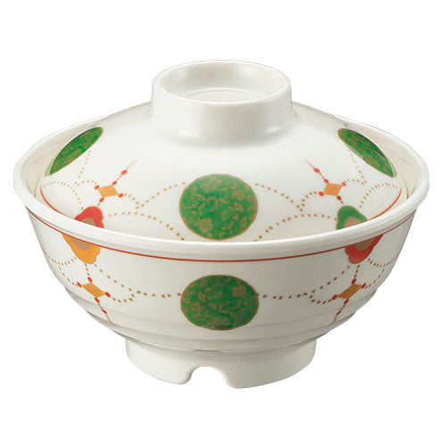 ようらく彩 飯茶碗(身、蓋)(YH-500-YR、YH-501-YR)