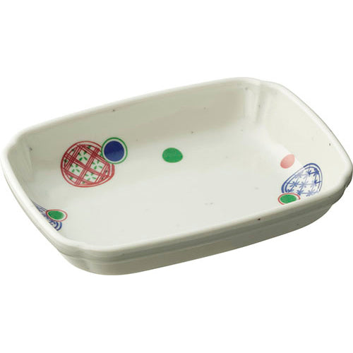 小手毬 長角皿(身、蓋)(YH-900-KT、YH-901-KT)