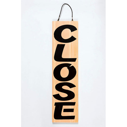 820-37012 木札 大 (表)OPEN (裏)CLOSE
