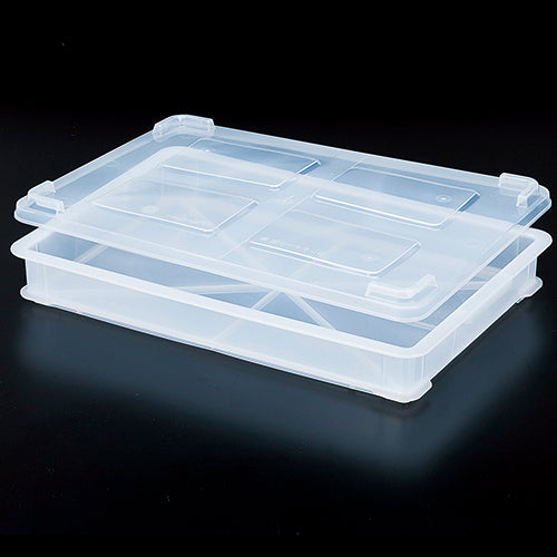 リス小型浅コンテナー・蓋(透明)