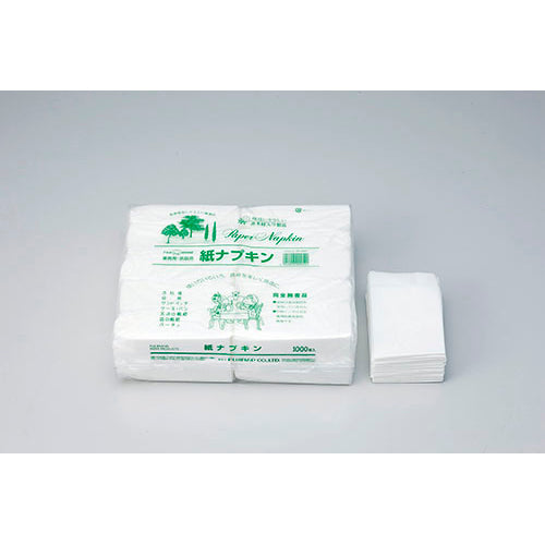 6折紙ナプキン白