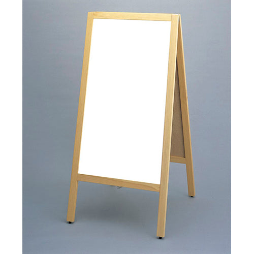 162-10004 スタンド黒板 両面ホワイトボード TBD70-3