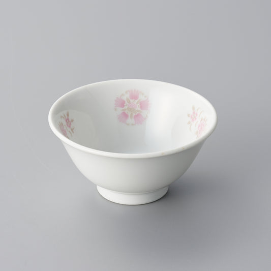 000-738　淡彩牡丹竜スープ碗