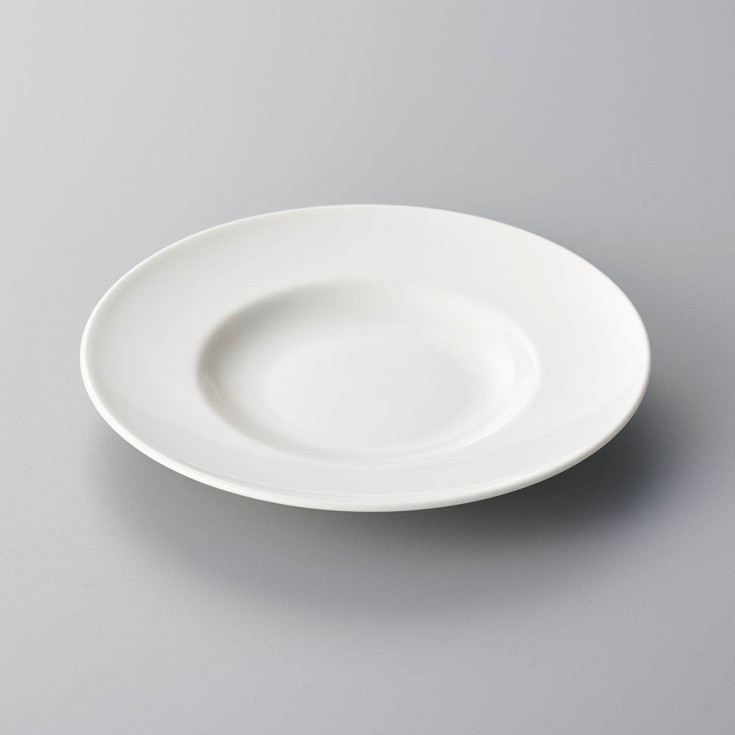 005-12　20cmワイドホワイトプレート