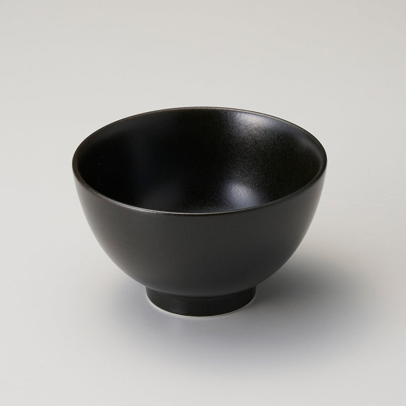 K005-275　BLACK茶漬碗