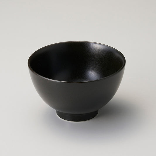 K005-275　BLACK茶漬碗