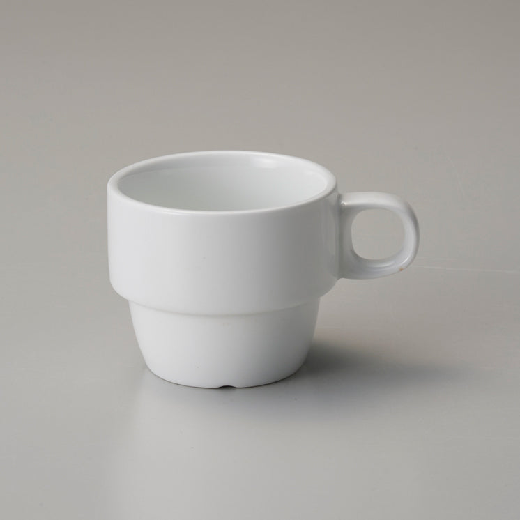 K005-284　白スタックコーヒーカップ