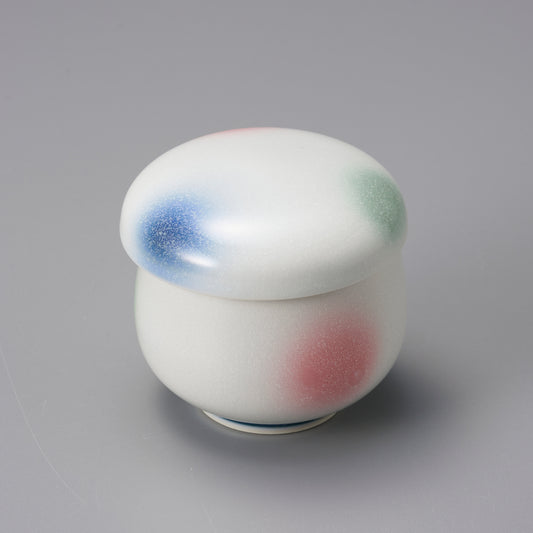 072-153　三色たたきミニ蒸碗