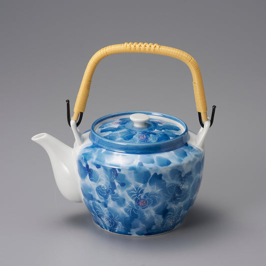 077-102　ピンク撫子5合土瓶