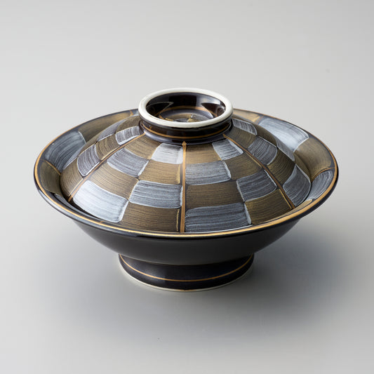 077-115　天目芭蕉平蓋物