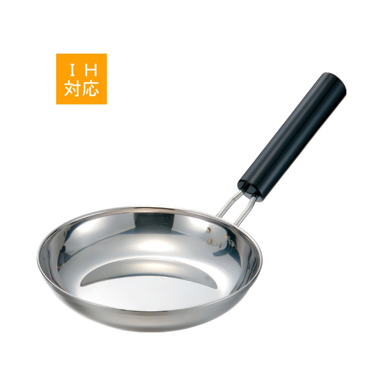 104-10036　MT　PC柄三層鋼親子鍋　横柄17cm