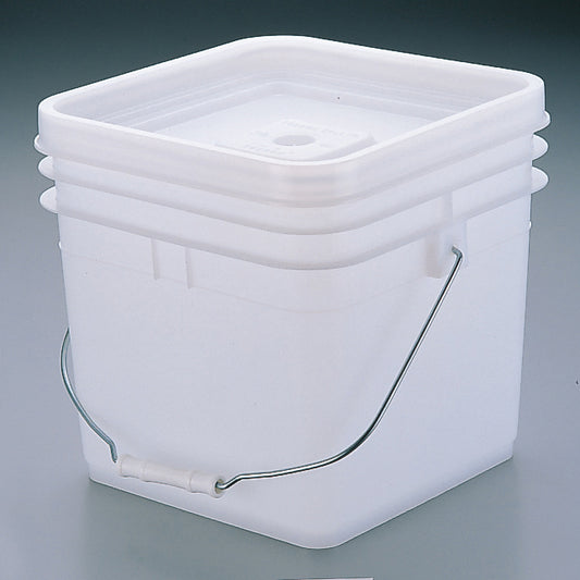 104-10567　トスロン角型密閉容器10L　ナチュラル