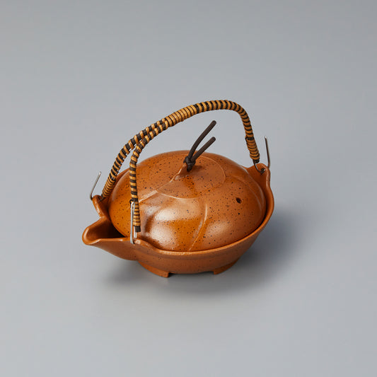 119-10063　アルミ土瓶蒸し　ツル付