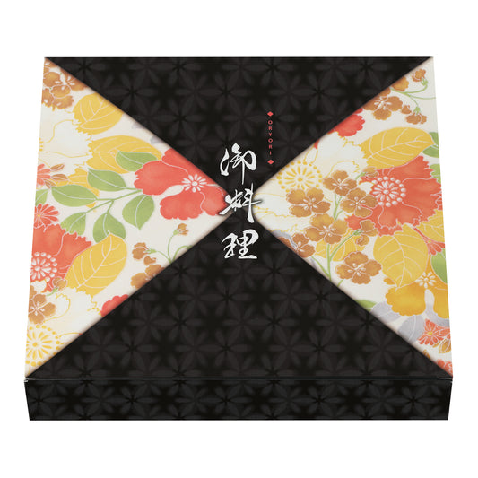 弁当容器　80-80黒椿(ワンピース)<300個入>