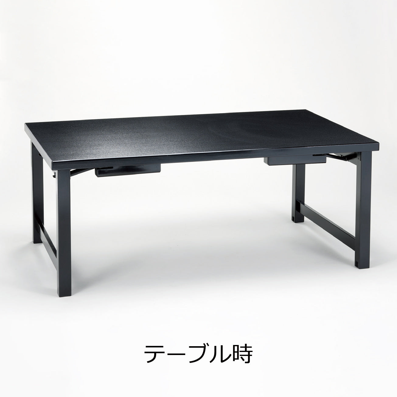 H型脚　8本脚兼用机　幕板なし　ハードグリーン乾漆