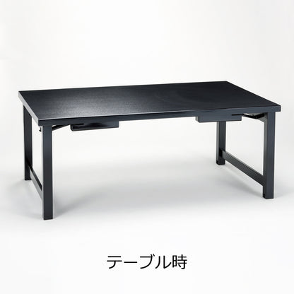 H型脚　8本脚兼用机　幕板なし　ハードグリーン乾漆