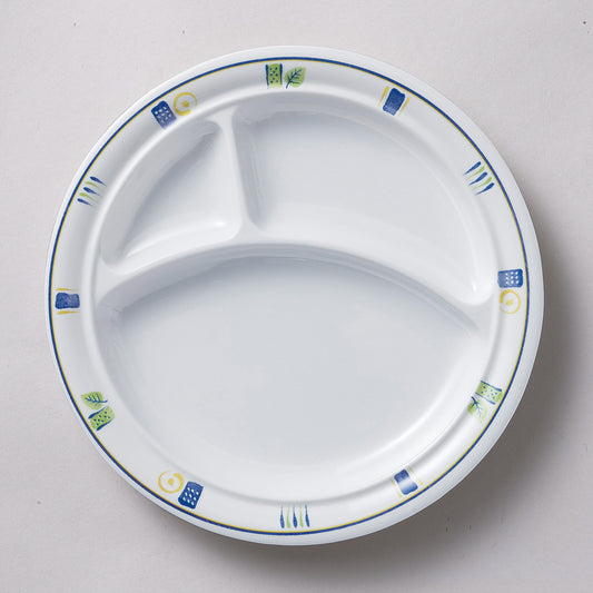 133-10150-07　フォレスト　三ツ切ランチ皿(CL-21-F)