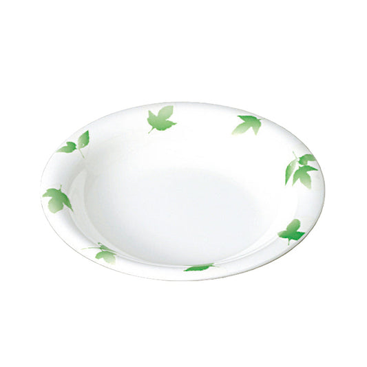 133-10162-04　ガーデンバリエ　スープ皿　グリーン(TI-501-VAG)